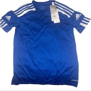 Adidas Squad 21 Jersey 11-12 Y  M Aero ready Blue Football Soccer